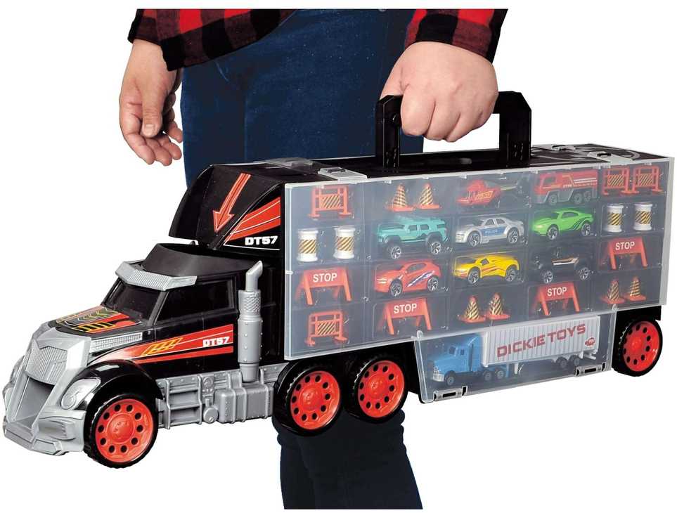 Simba Toys DICKIE TOYS mašinų lagaminas sunkvežimis, 203749023
