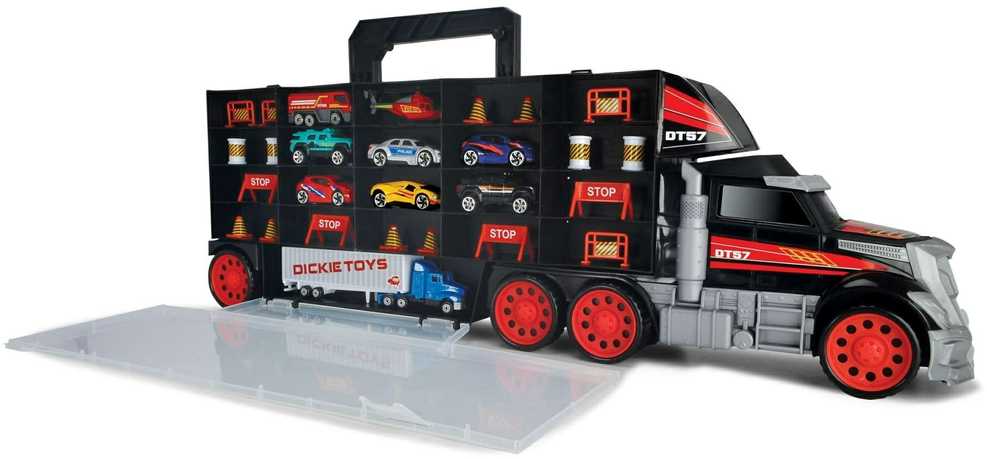 Simba Toys DICKIE TOYS mašinų lagaminas sunkvežimis, 203749023
