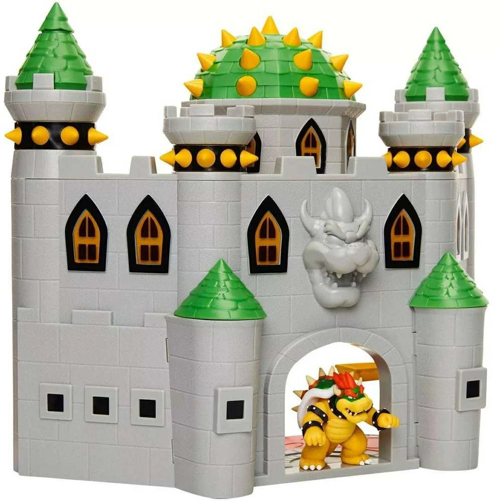 Nintendosuper Mariojakks Nintendo – 2,5 colio – Bowser pilies žaidimų rinkinys (400204-IS9)