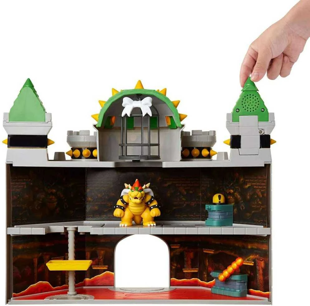 Nintendosuper Mariojakks Nintendo – 2,5 colio – Bowser pilies žaidimų rinkinys (400204-IS9)