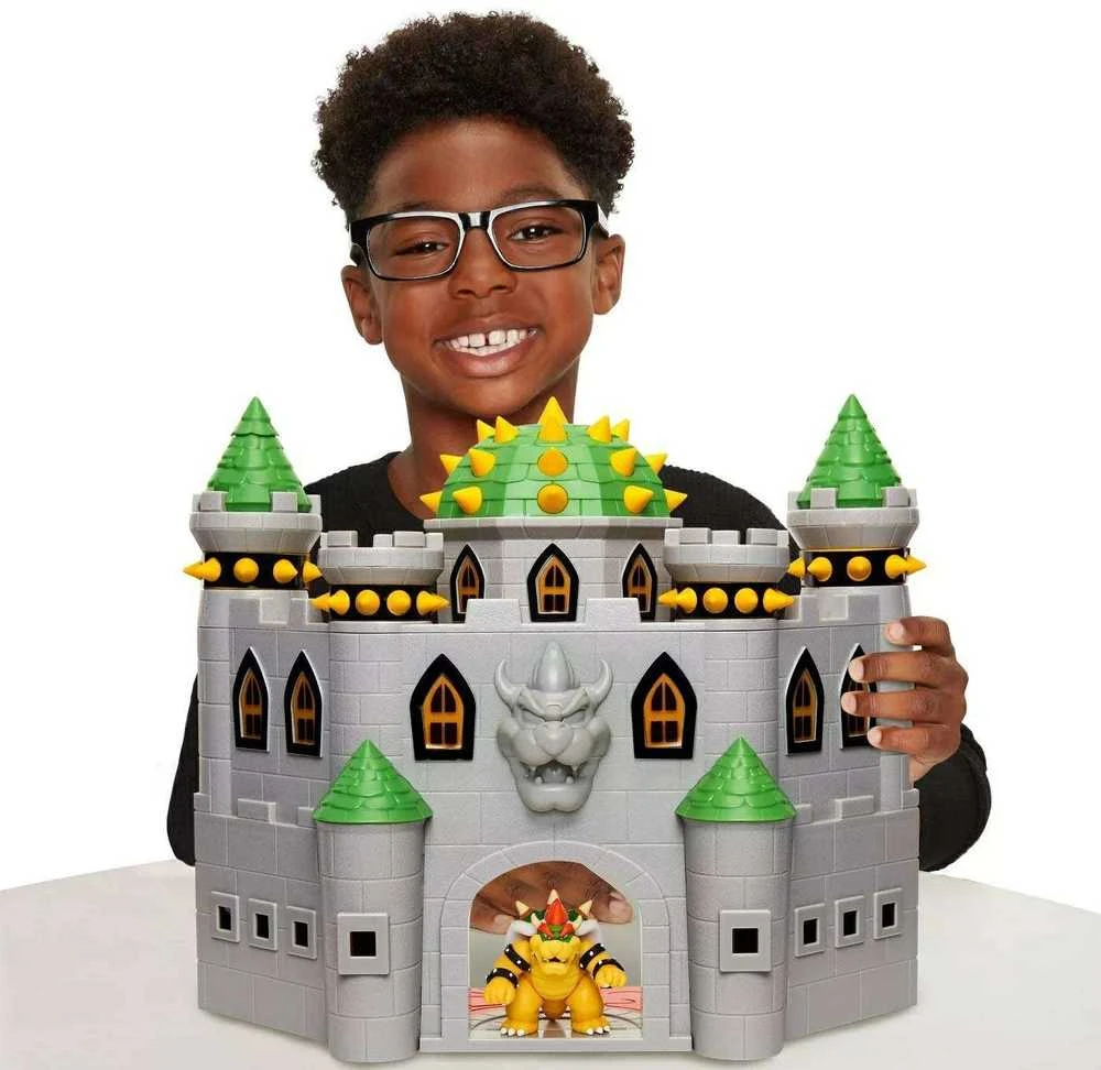 Nintendosuper Mariojakks Nintendo – 2,5 colio – Bowser pilies žaidimų rinkinys (400204-IS9)