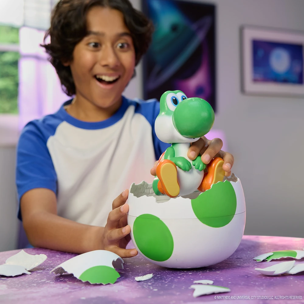 SUPER MARIO Interaktyvus kiaušinis „Yoshi“