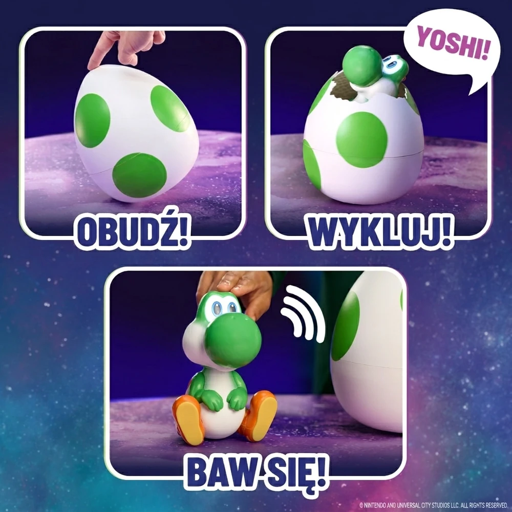 Nintendo SUPER MARIO Interaktyvus kiaušinis „Yoshi“