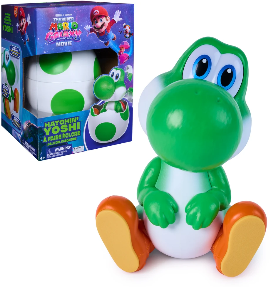 SUPER MARIO Interaktyvus kiaušinis „Yoshi“