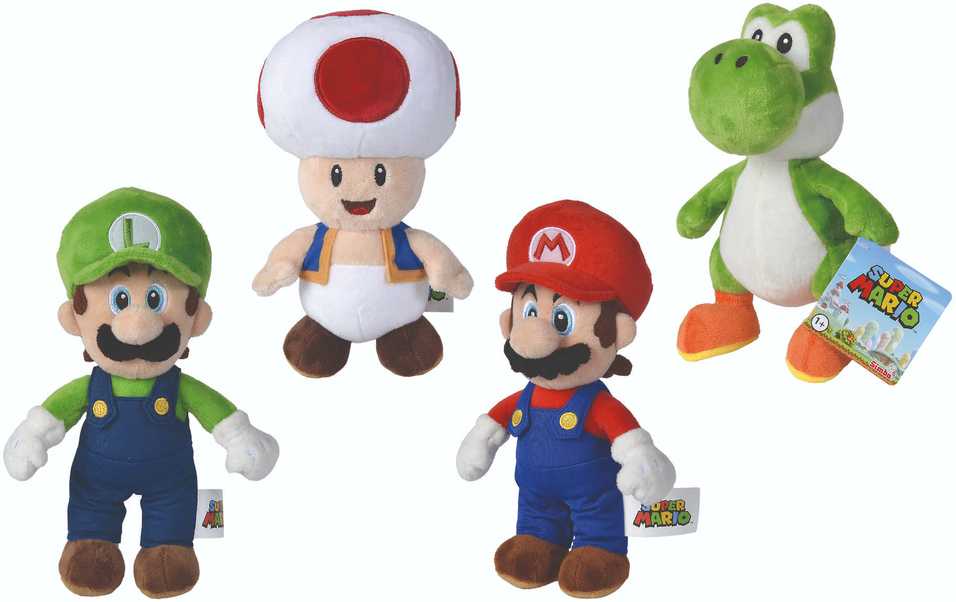 Super Mario mario talismanas 23 cm