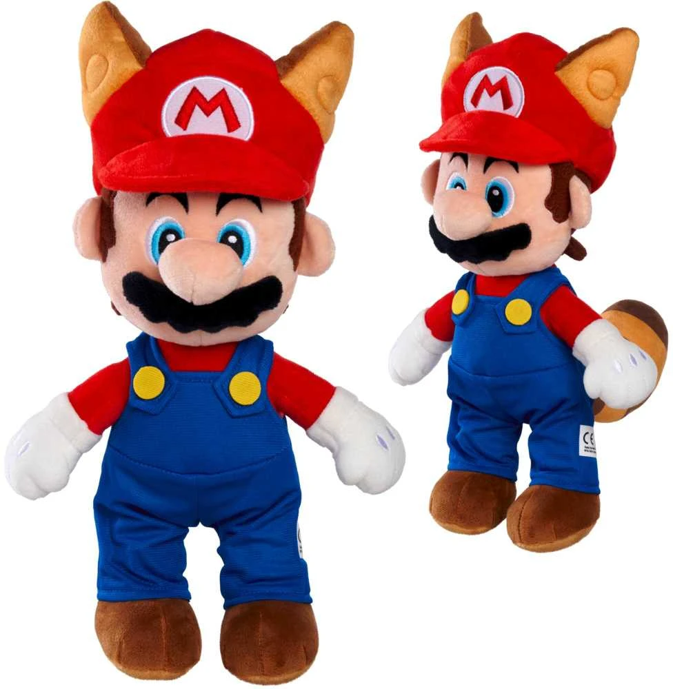 Simba Super Mario pliušinis žaislas, 30 cm, spalvotas