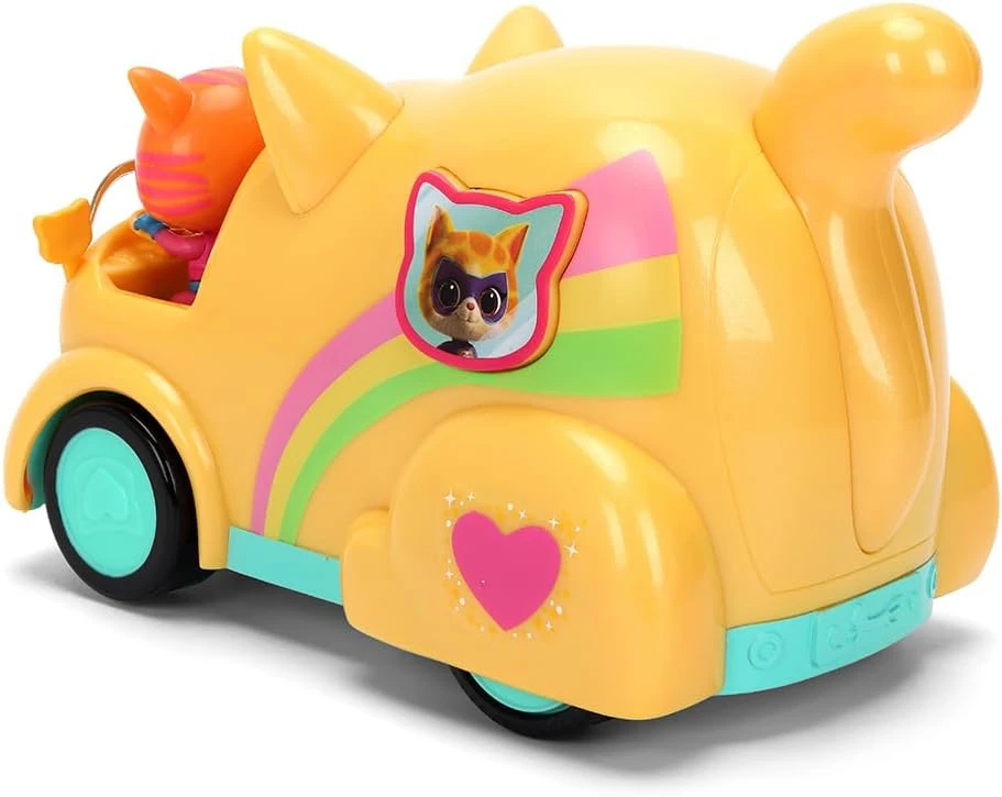 Jada Toys Superkoty zdalnie sterowany samochód RC Basic Car su Ginny i Bitsy światłem i dźwiękiem