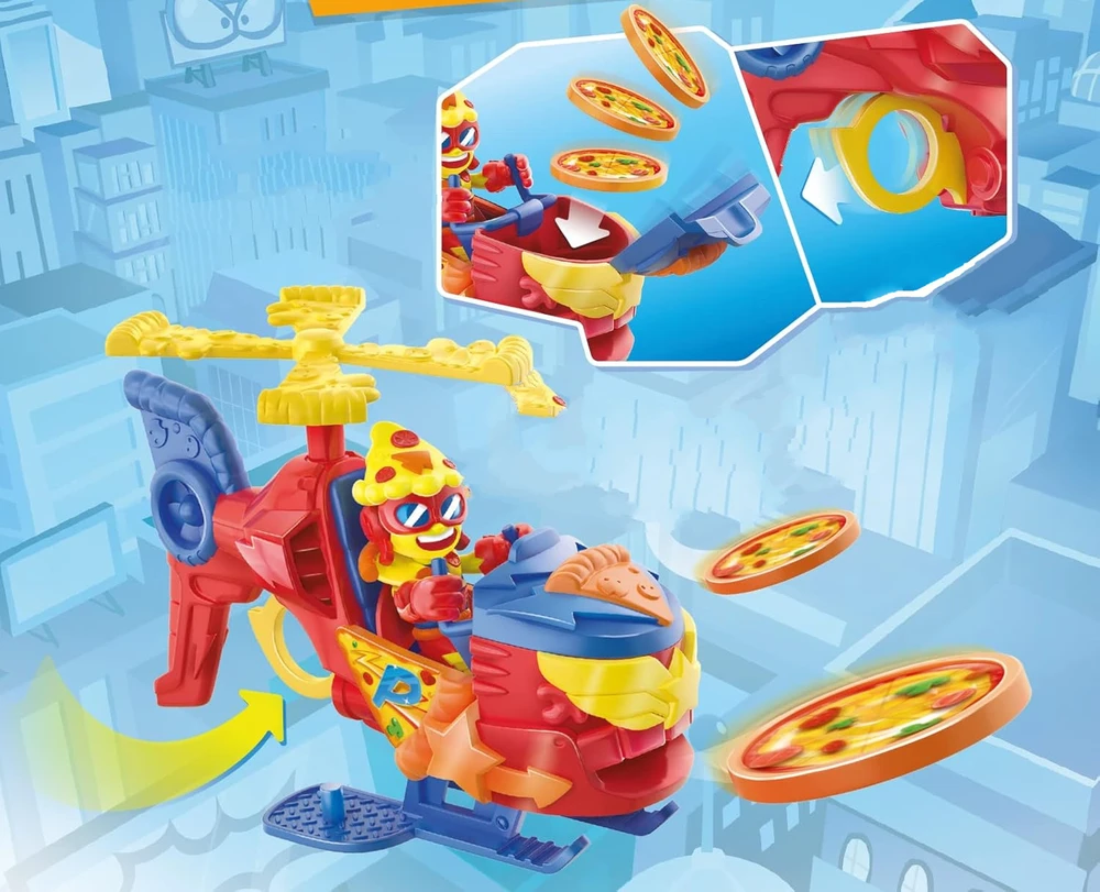 Magicbox SUPER DALYKAI Pizzacopter Super Things sraigtasparnis