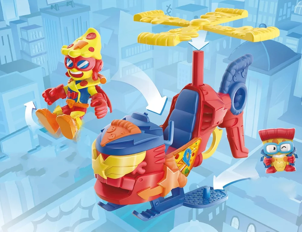 Magicbox SUPER DALYKAI Pizzacopter Super Things sraigtasparnis