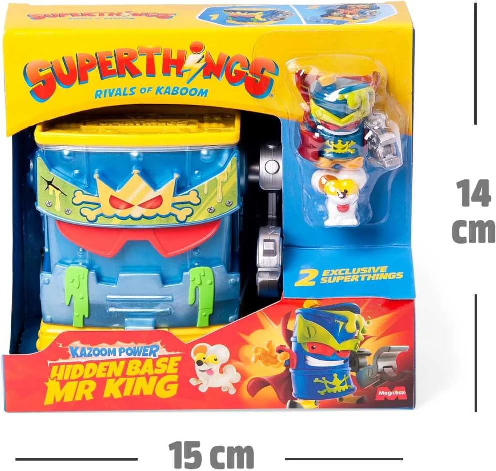 ORBICO *****SuperThings paslėpta bazė MrKing 36112 rinkinys