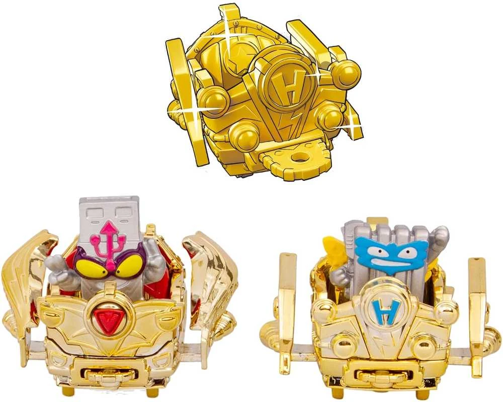 Magic Box SuperThings Superspecials ekskluzywny komplektas auksinė puszka figurki 5 seria