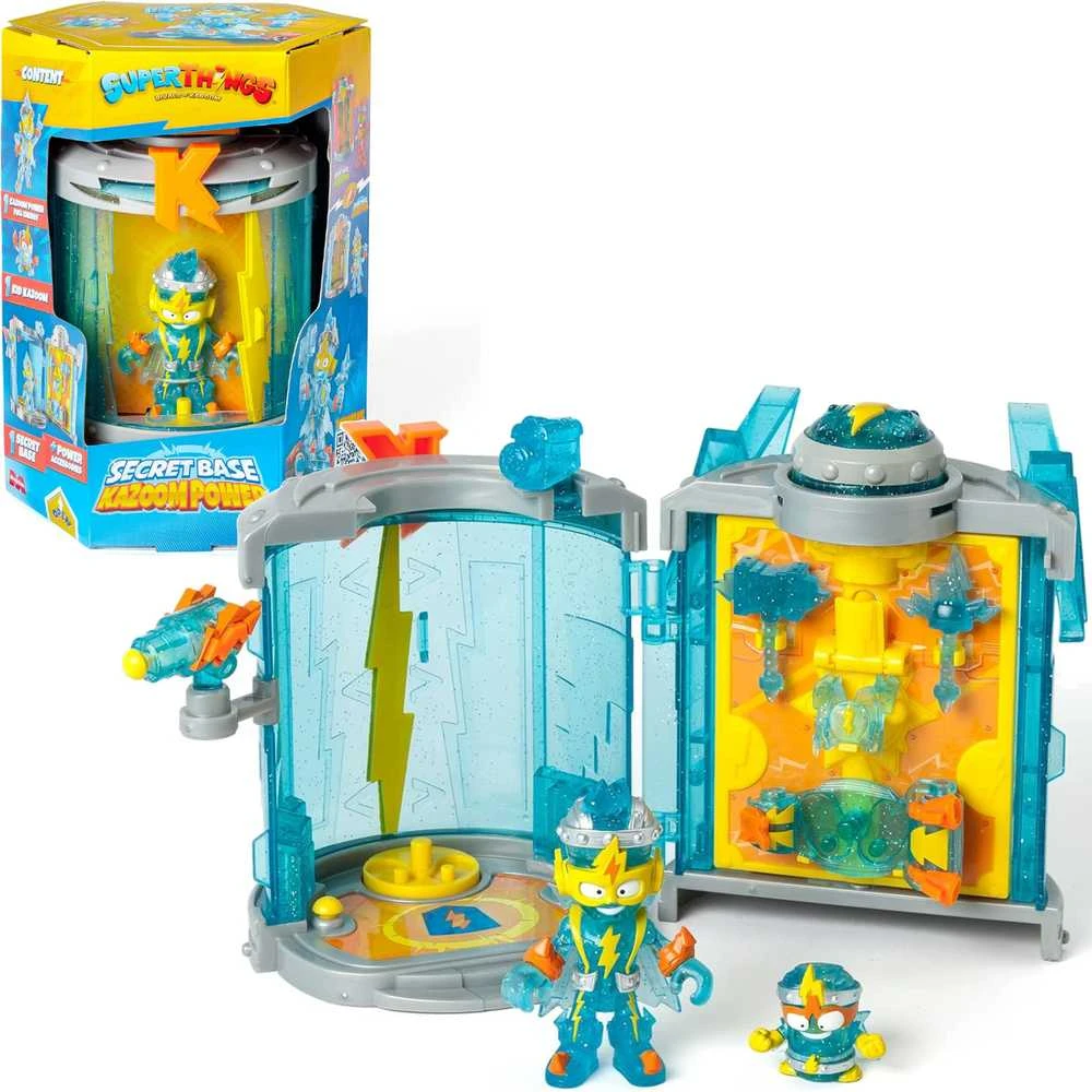 Magic Box SuperZings SuperThings baza + figurki i priedai Secret Base Kazoom Power