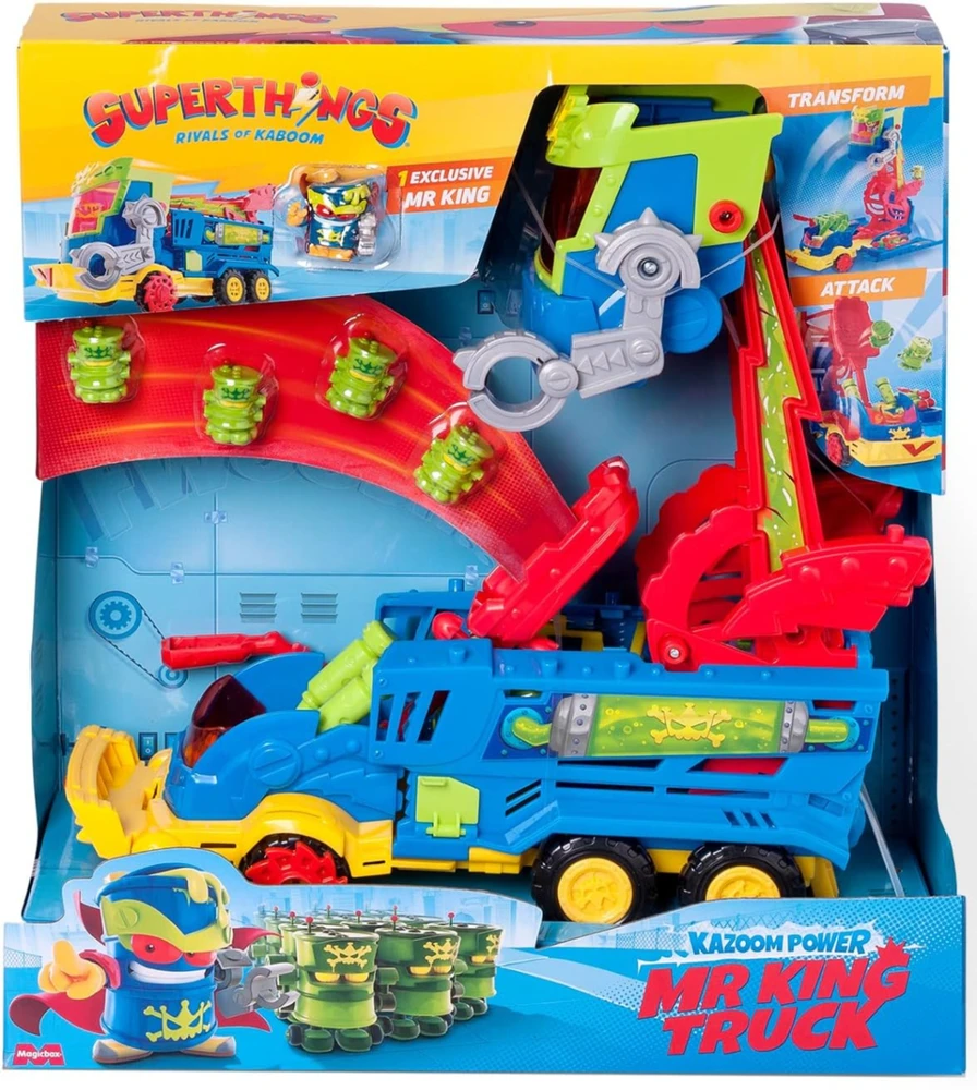 „Magicbox SUPERTHINGS“ MISTER KING TRUCK KAZOOM POWER TRUCK