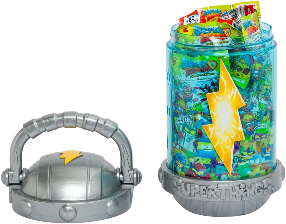 Magicbox Toys „SuperZings SuperThings“ nešiojama indų kapsulė + figūrėlės