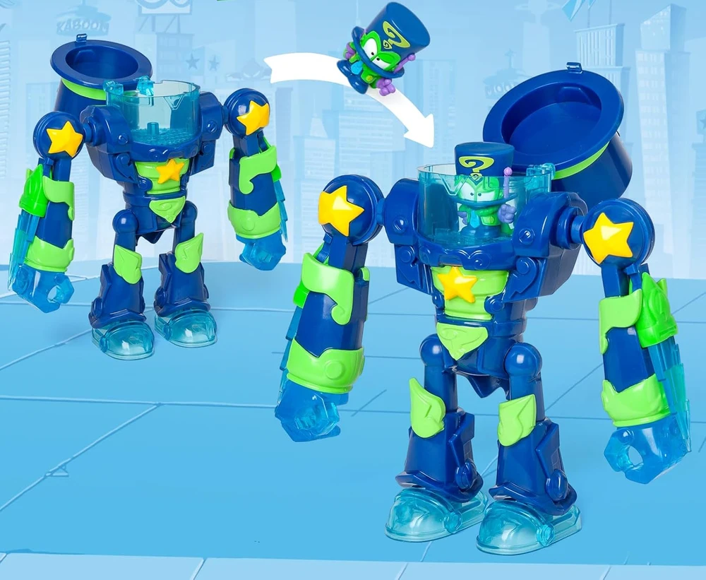 SuperZings SuperThings Ultra Striker Enigma robotas + figurėlė