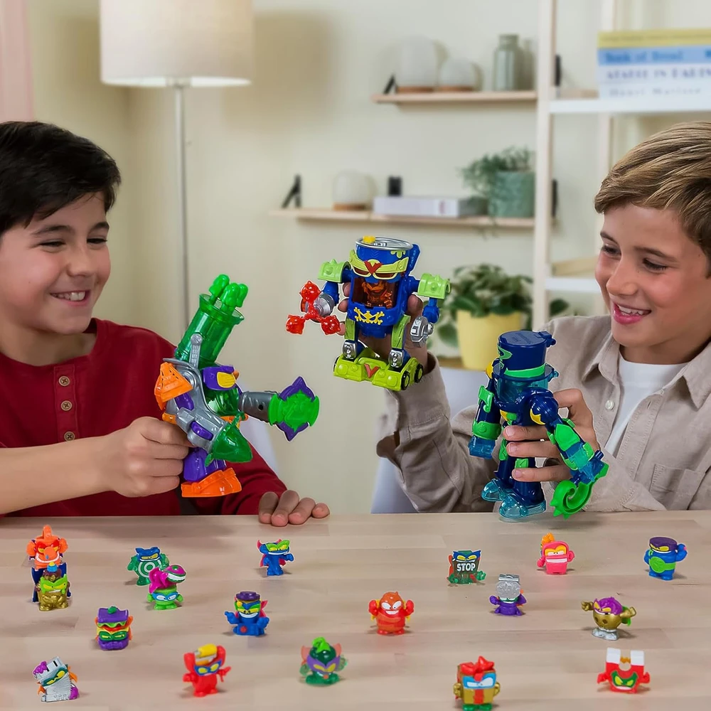 SuperZings SuperThings Ultra Striker Enigma robotas + figurėlė