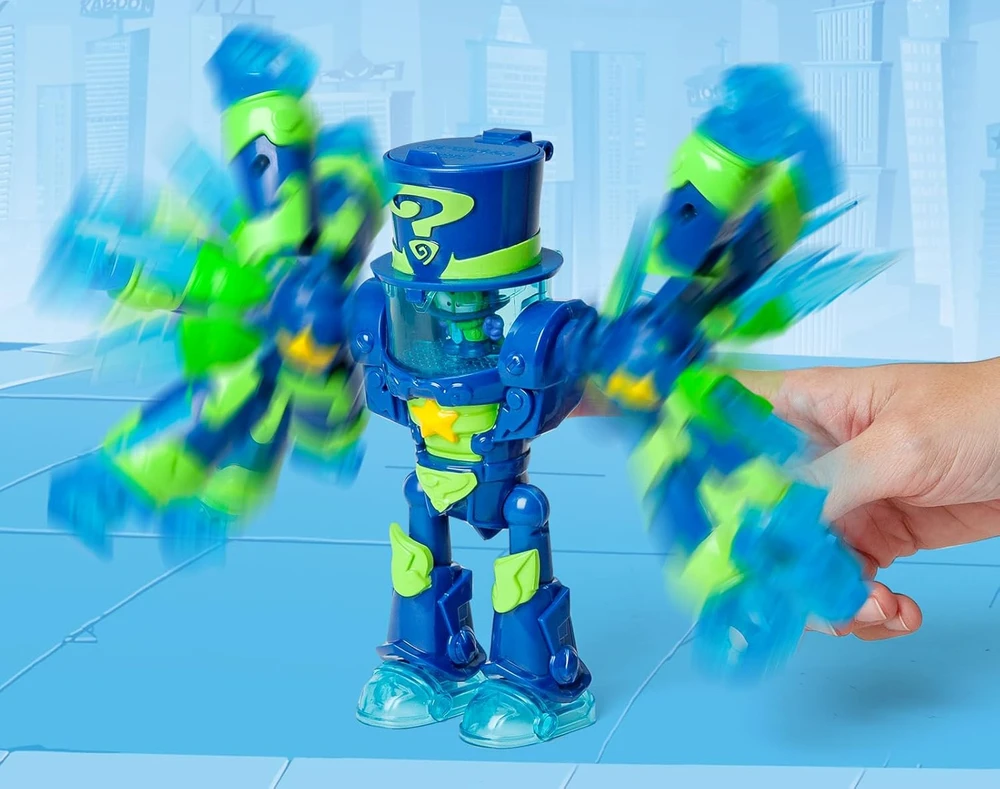 SuperZings SuperThings Ultra Striker Enigma robotas + figurėlė