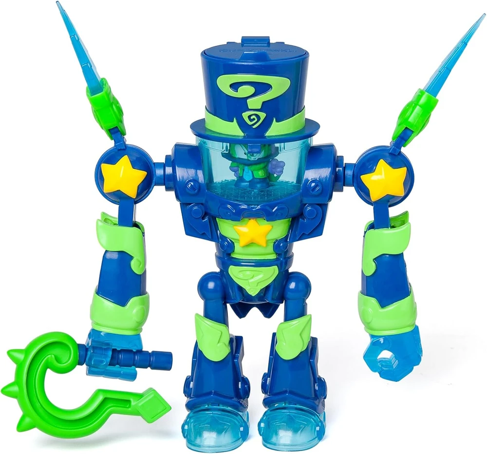 SuperZings SuperThings Ultra Striker Enigma robotas + figurėlė