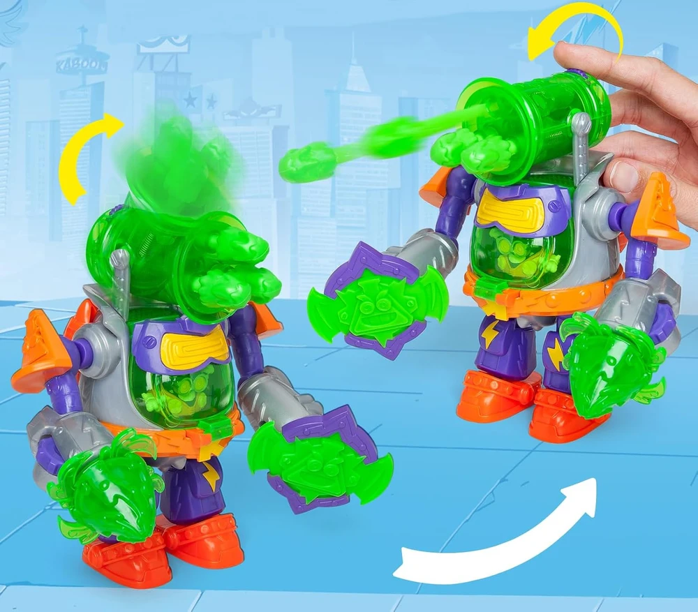 SuperZings SuperThings Ultra Striker Profesorius K robotas + figūrėlės