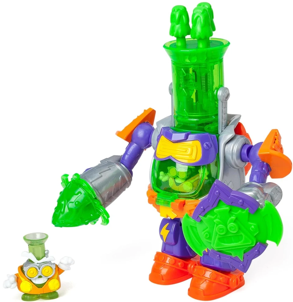 SuperZings SuperThings Ultra Striker Profesorius K robotas + figūrėlės