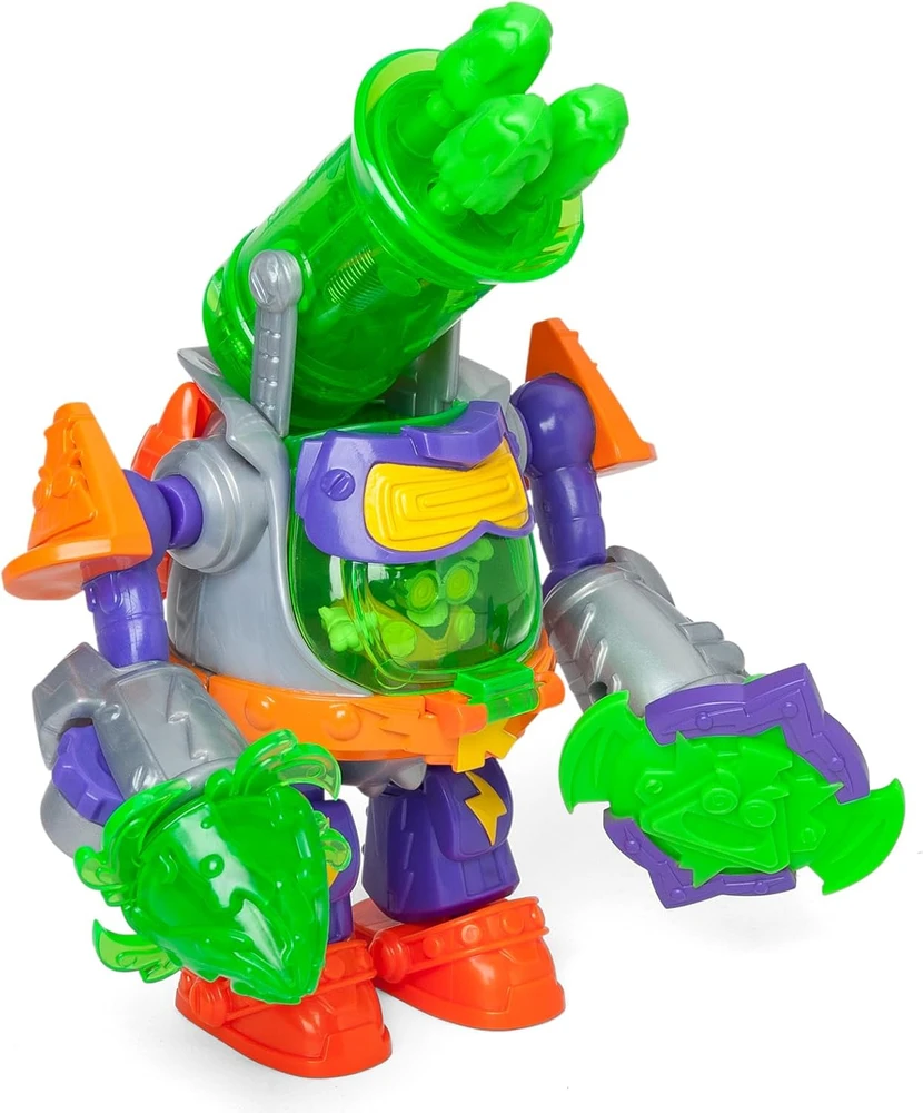 SuperZings SuperThings Ultra Striker Profesorius K robotas + figūrėlės