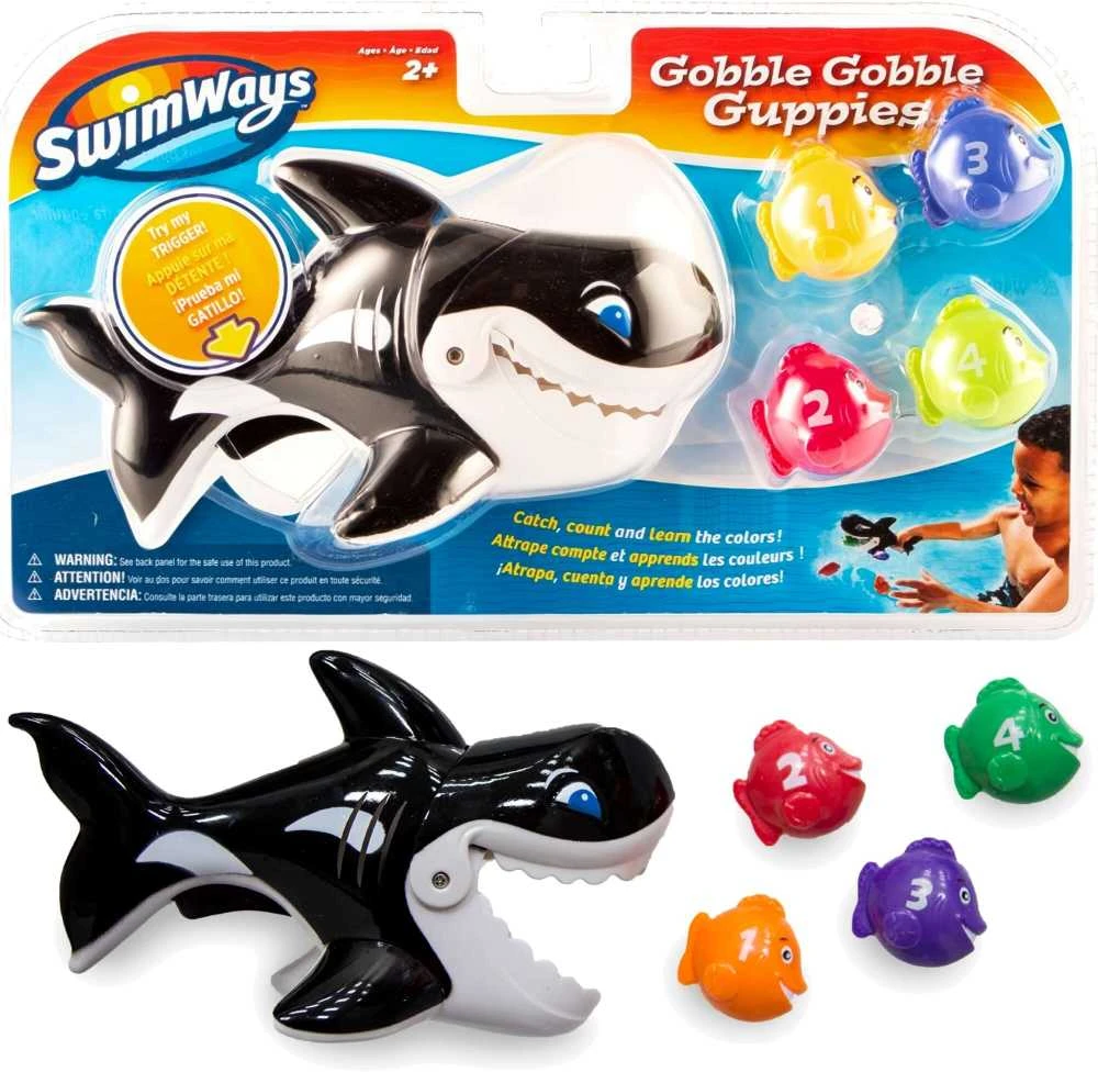 Spin Master Spin Master SwimWays Gobble Gobble Guppies, vonios žaislai