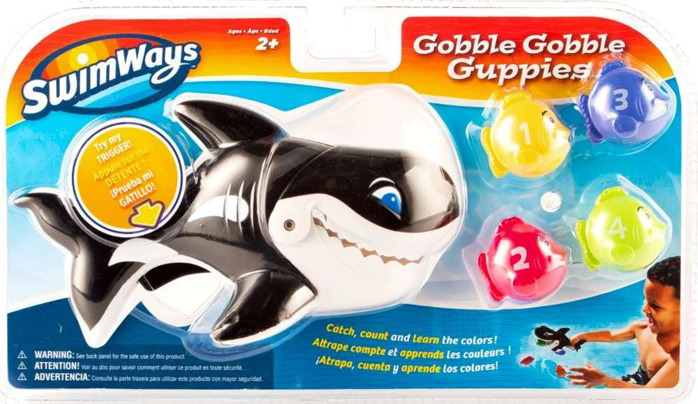 Spin Master Spin Master SwimWays Gobble Gobble Guppies, vonios žaislai
