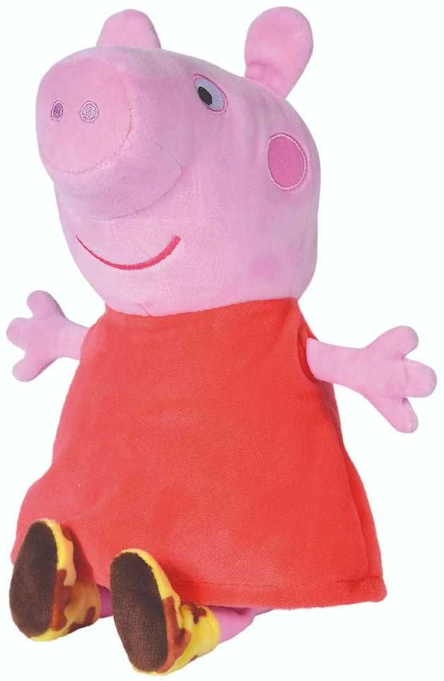 Hasbro „Simba Pig Peppa“ pliušinis talismanas su garsu 22 cm cuddly žaislu