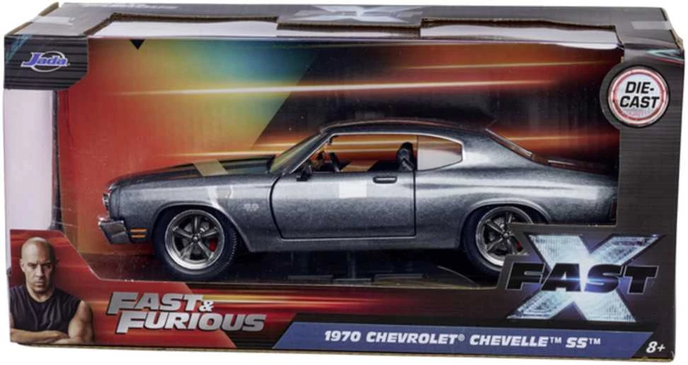 Simba Jada Greiti ir įsiutę 1970 m. Chevrolet 1:24 9334923314R00