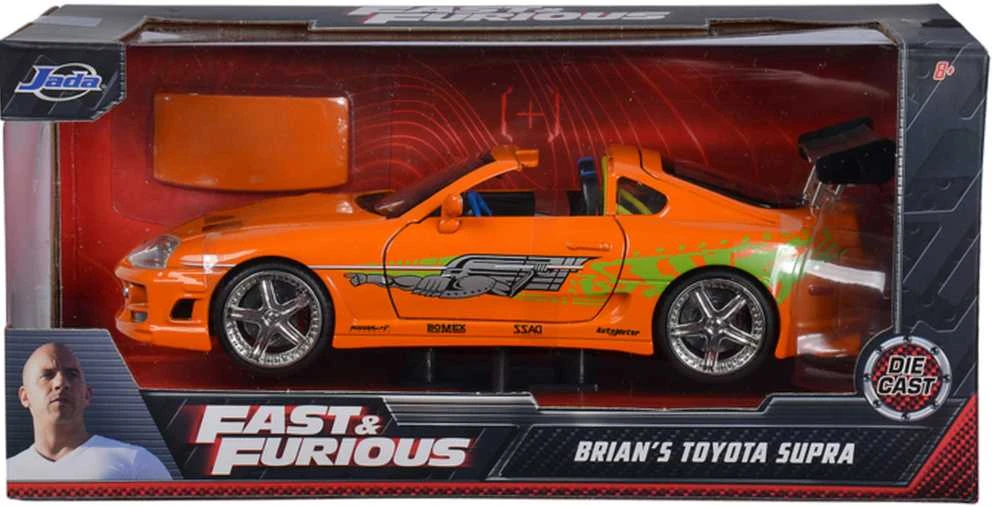 SIMBA JADA F_F Toyota Supra oranžinis 1995 1:24 9397168314