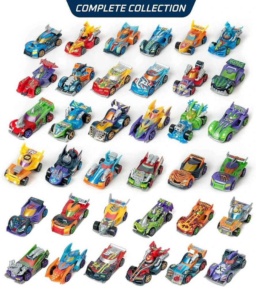 Canyon T-Racers Mix'N lenktyninių automobilių lenktyninių automobilių rinkinys iš 3 transporto priemonių
