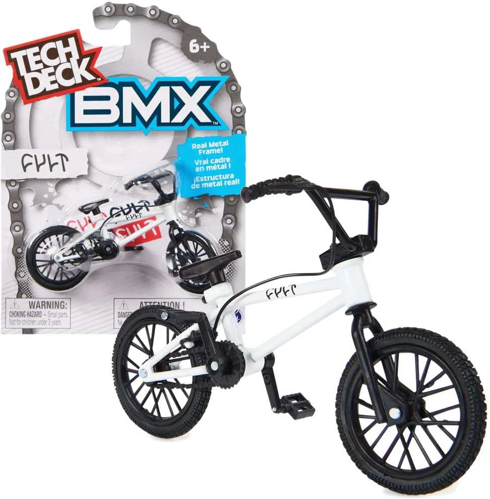 „Tech Deck“ pirštų dviratis BMX irklavimo ratas „Cult Balta“