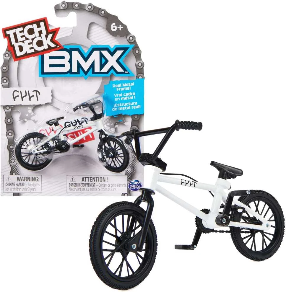„Tech Deck“ pirštų dviratis BMX irklavimo ratas „Cult Balta“