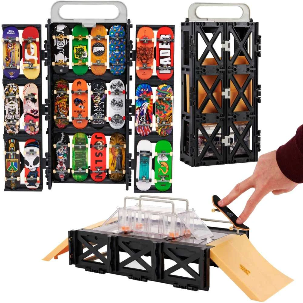 Spin Master Tech Deck - Play & Ekranas SK8 Shop Riedlenčių dėklas