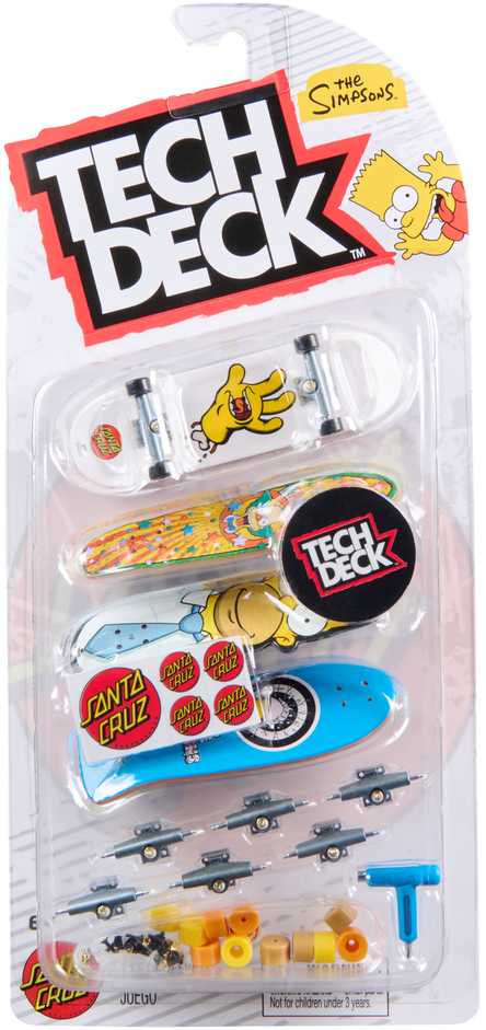 Tech Deck Skate 4 vnt. pakuotė – Simpsonai