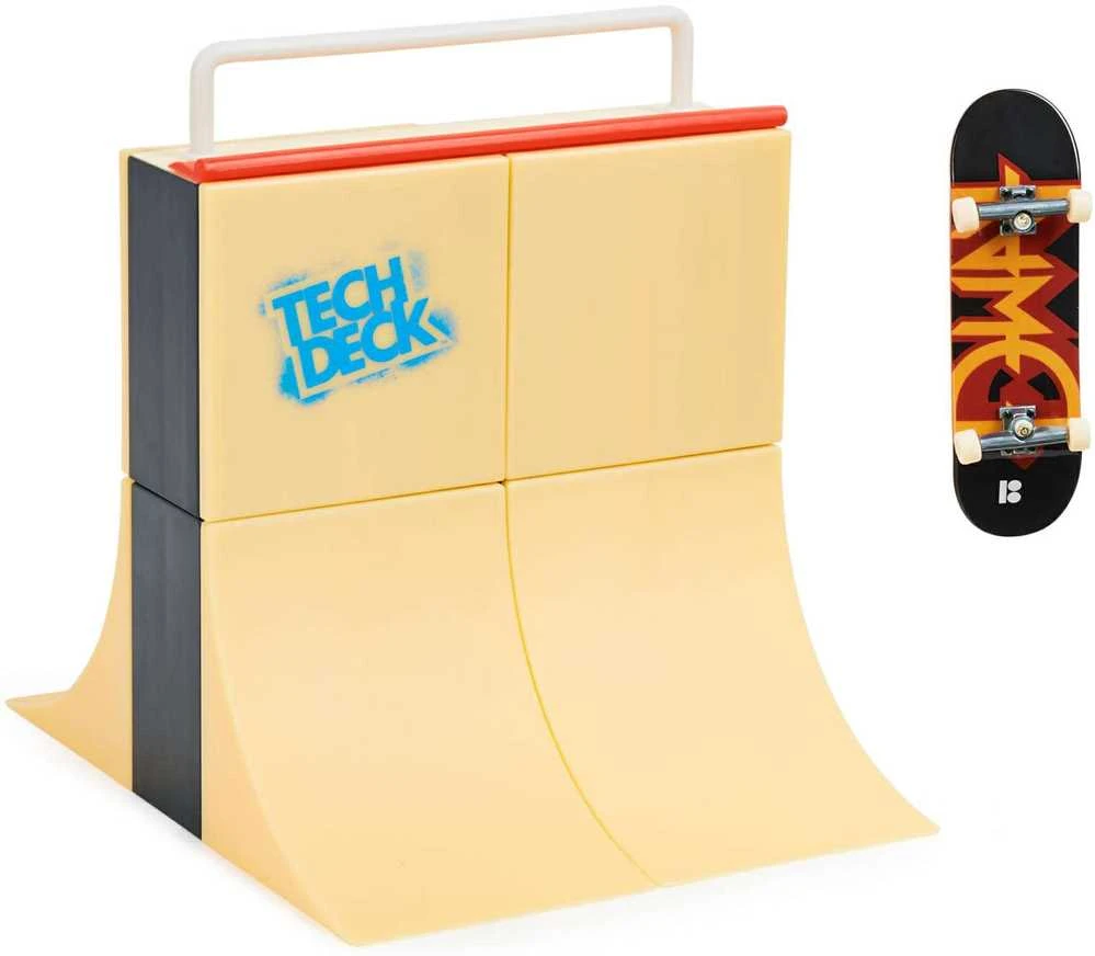 Tech Deck fingerboard komplektas rampa Big Vert Wall + Riedlentė