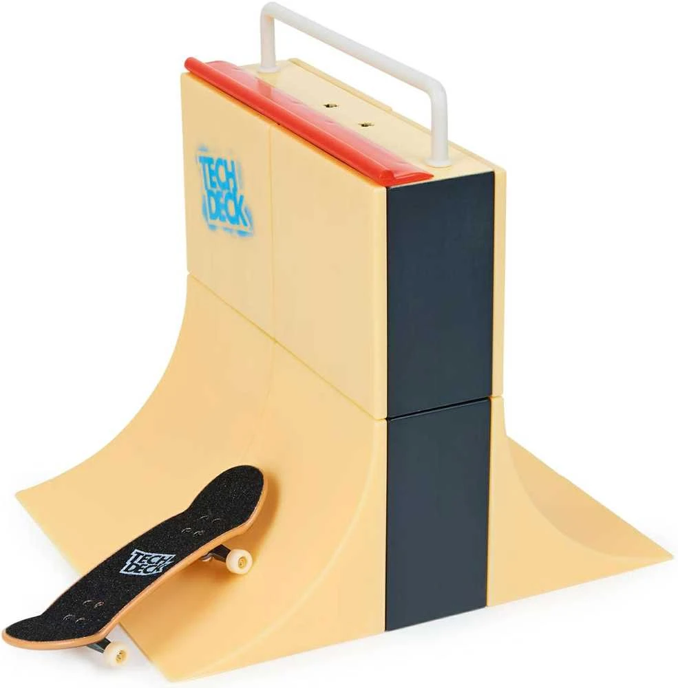 Tech Deck fingerboard komplektas rampa Big Vert Wall + Riedlentė
