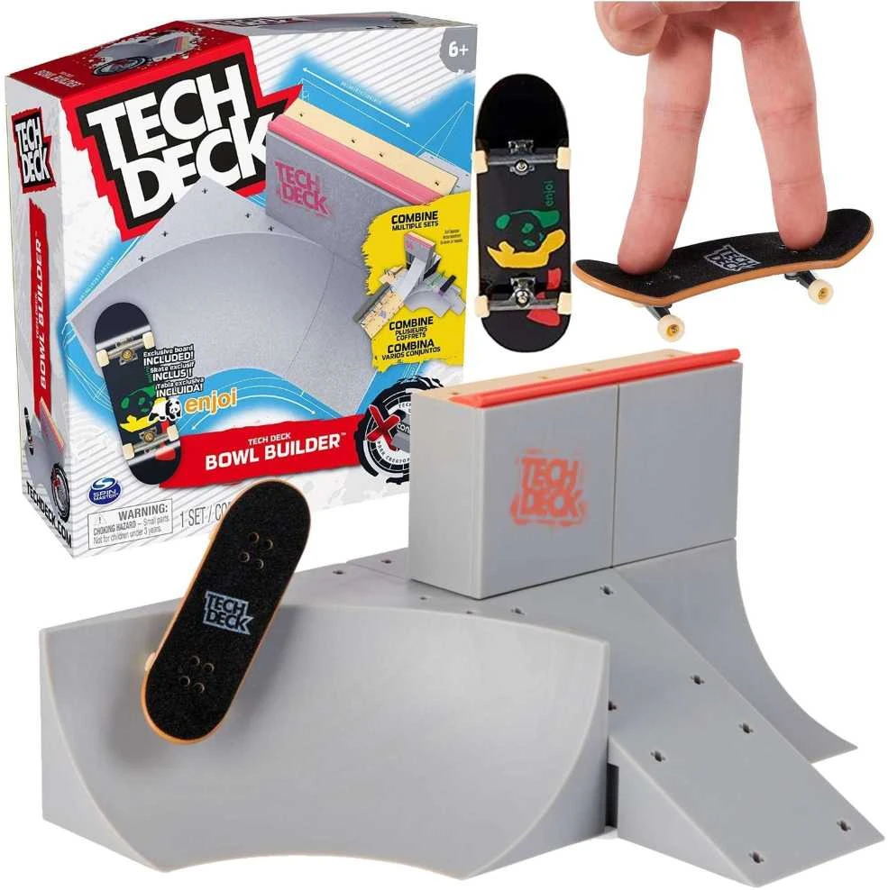 „Spin Master Tech Deck X-Connect“ starto rinkinys – „Bowl Builder“, žaislinė transporto priemonė