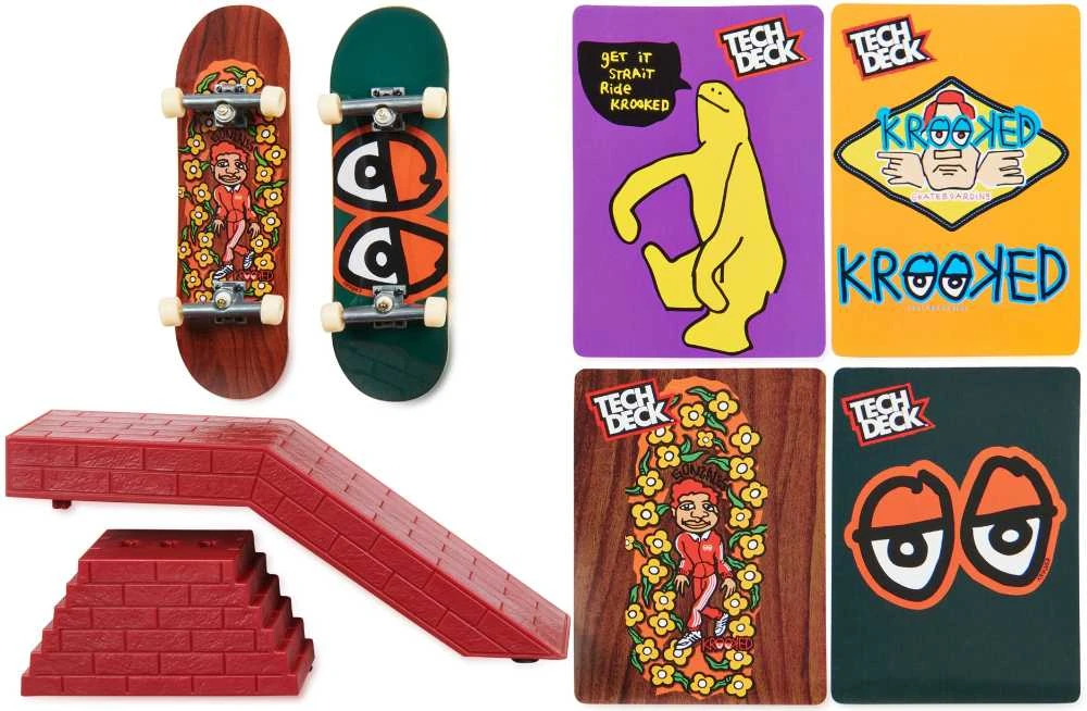 Fingerboard Riedlentė Z Przeszkodą Vs Series Chocolate Grind Rinkinys 2 Szt