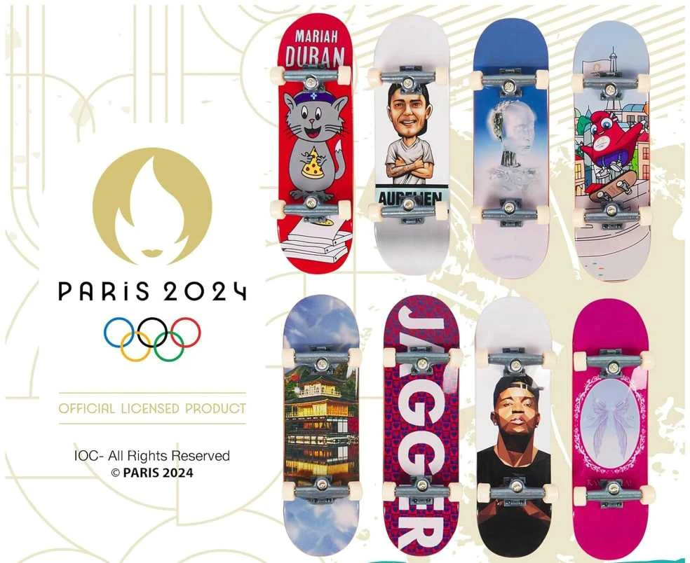 Tech Deck – Olimpinė 96 mm pirštų lenta – 8 paketas (6070368)