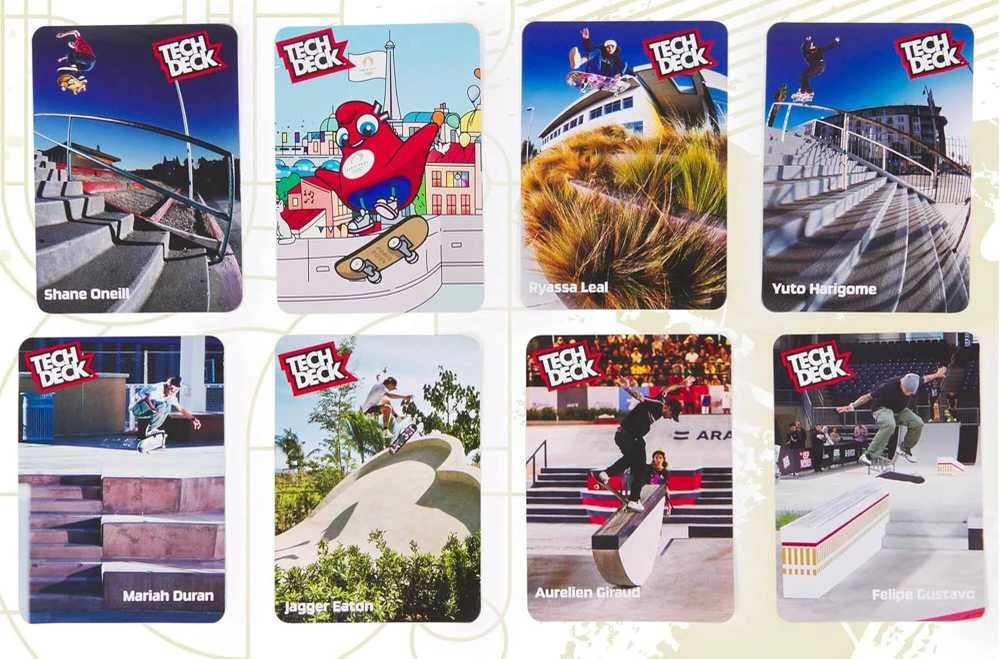 Tech Deck – Olimpinė 96 mm pirštų lenta – 8 paketas (6070368)