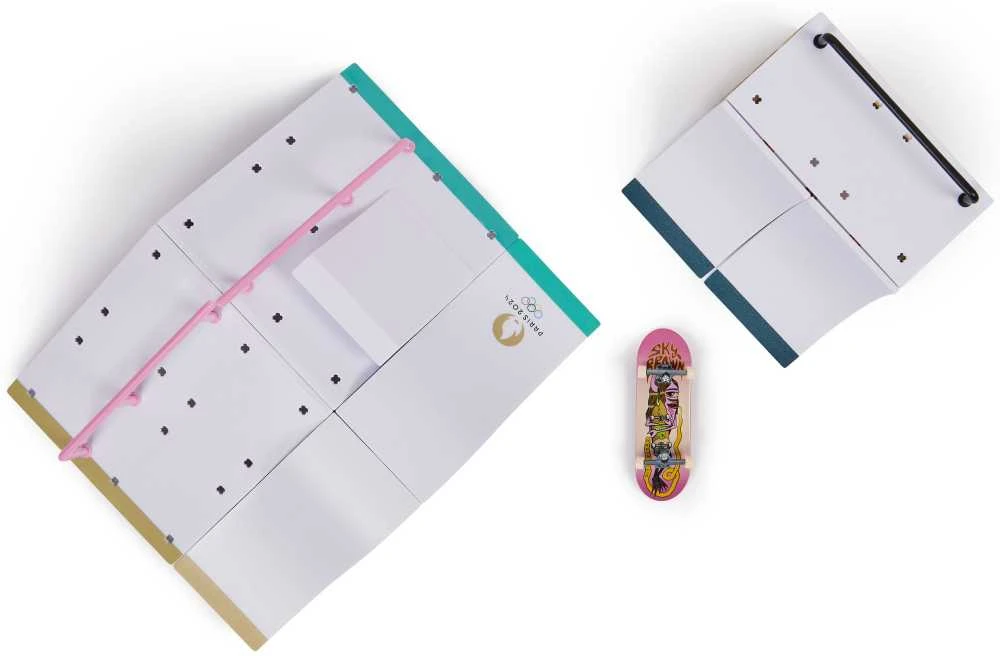 Rampa Skatepark Sky's Paris 2024 Xconnect Fingerboard Tech Deck +Riedlentė
