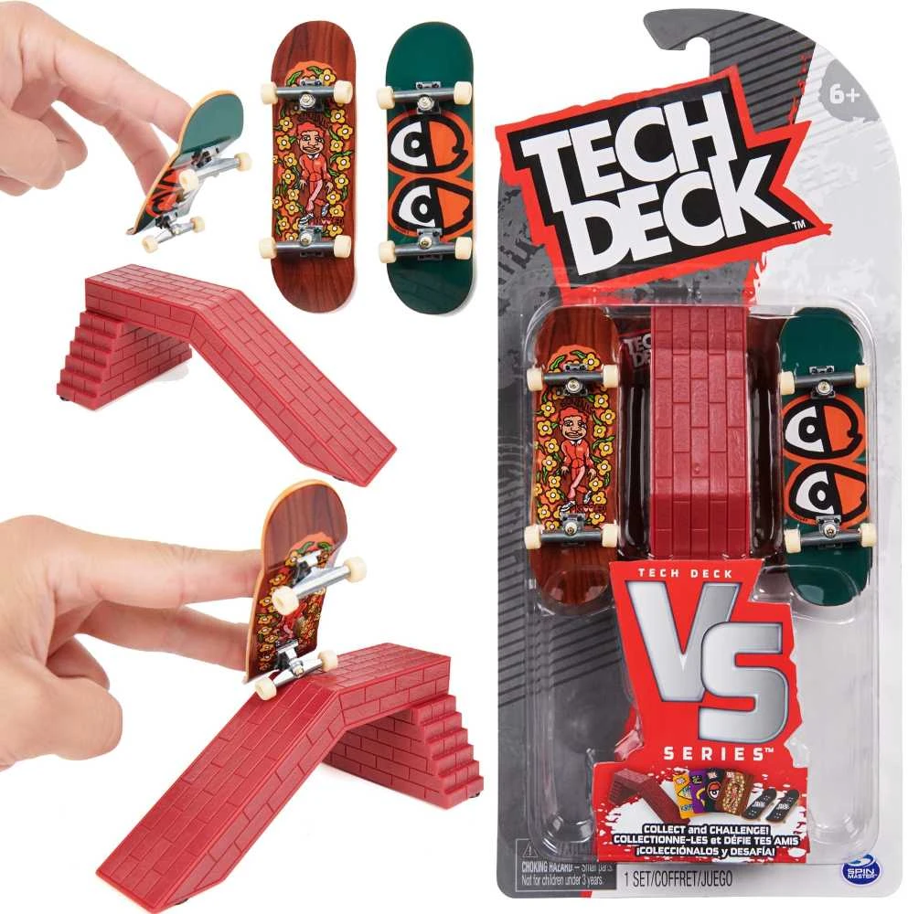 Fingerboard Riedlentė Z Przeszkodą Vs Series Chocolate Grind Rinkinys 2 Szt