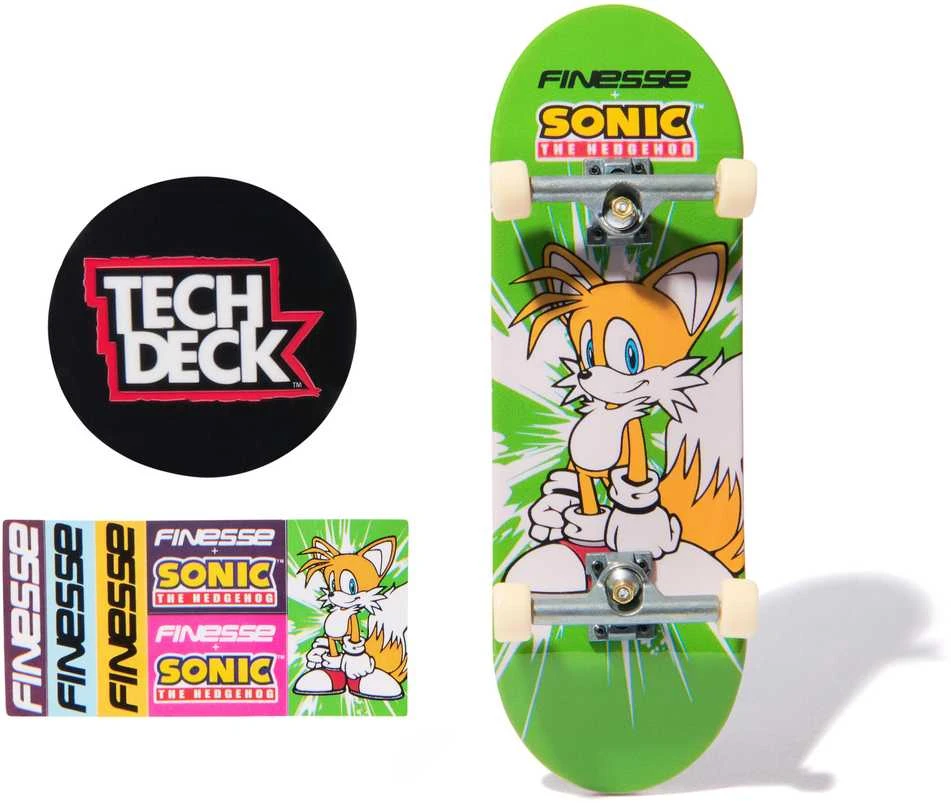 Spin Master Riedlentė Fingerboard 1 Szt Santa Cruz Spongebob / The Simpsons Tech Deck