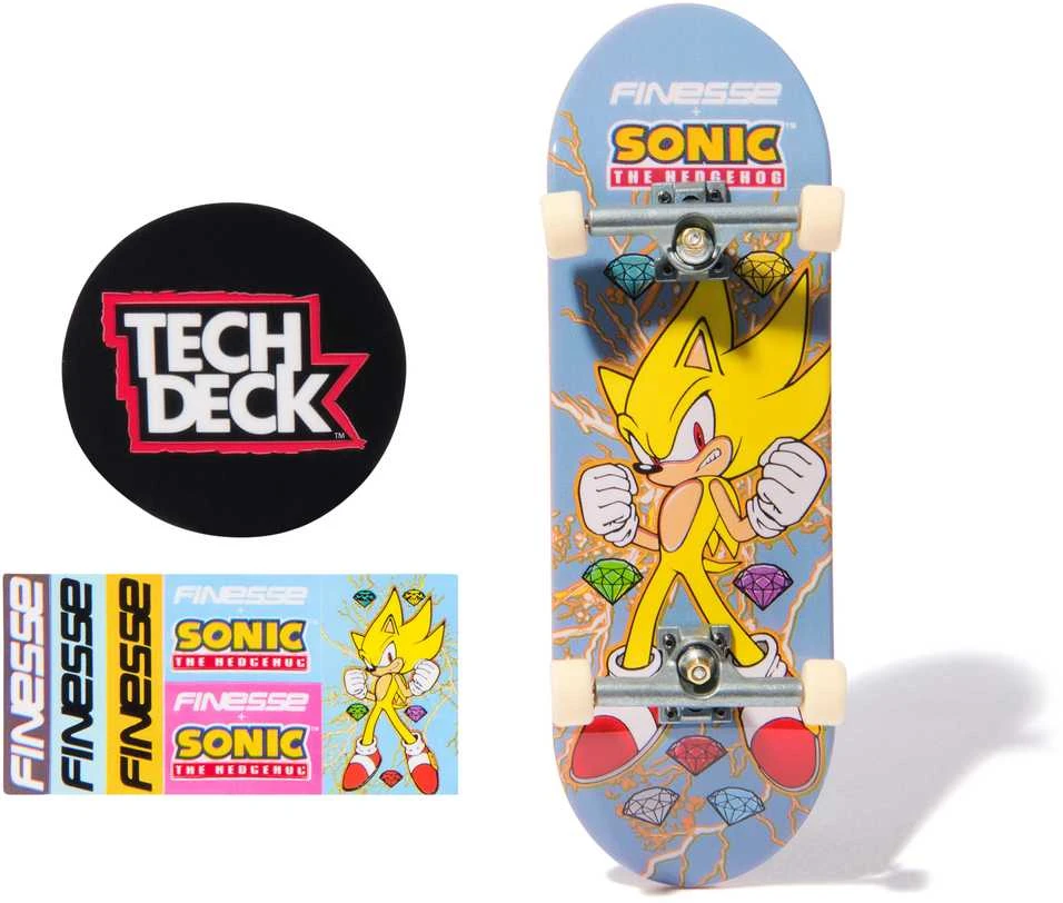 Spin Master Riedlentė Fingerboard 1 Szt Santa Cruz Spongebob / The Simpsons Tech Deck