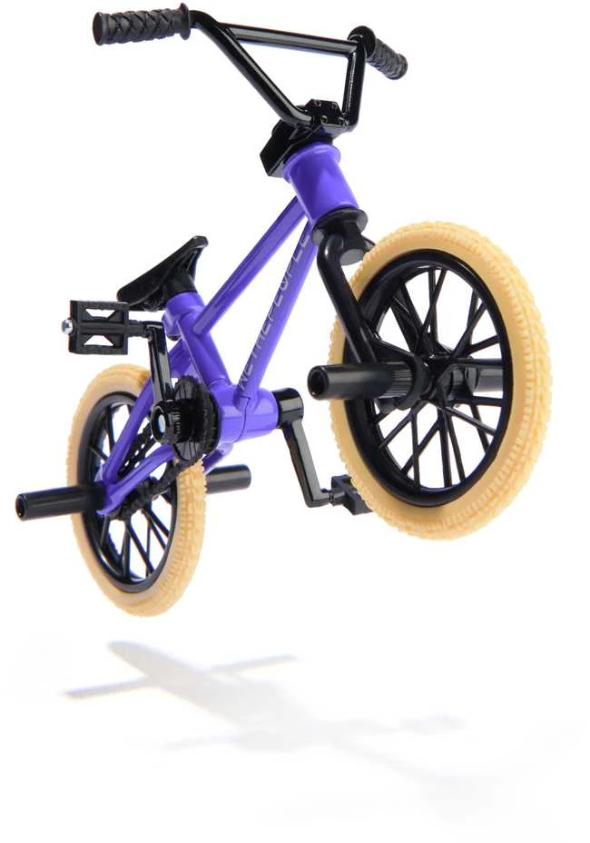 Tech Denio mažo pirštinio dviračio komplektas BMX mini pirštinis dviratis WeThePeople violetinė + lipdukai