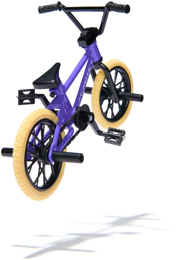 Tech Denio mažo pirštinio dviračio komplektas BMX mini pirštinis dviratis WeThePeople violetinė + lipdukai