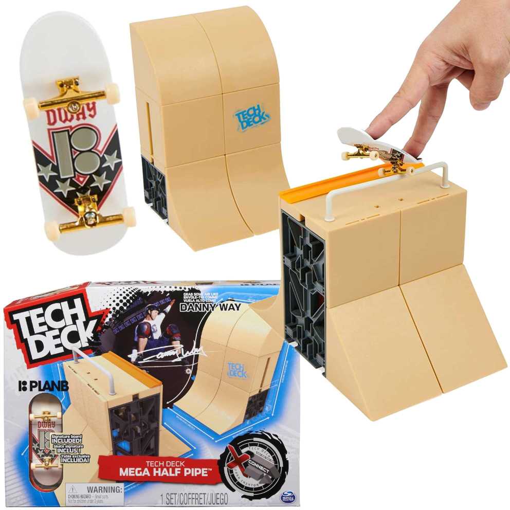 Žaislinis rampos rinkinys ir riedlentė Spin Master
