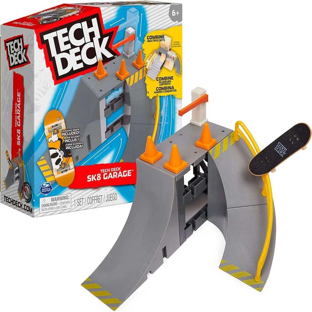 Tech Deck Rampa SK8 Garage fingerboard + Riedlentė Blind