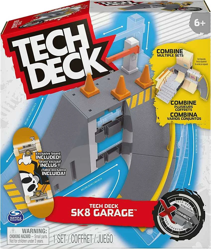 Tech Deck Rampa SK8 Garage fingerboard + Riedlentė Blind